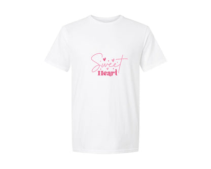 brand:Generic|color:White|Sweet Heart Retro Valentine 2 Graphic T-Shirt