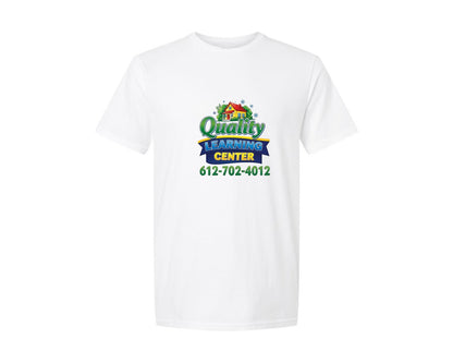 brand:Generic|color:White|Quality Learning Center T Shirt Design 2 Graphic T-Shirt