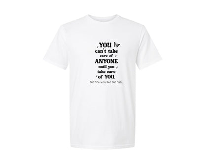 brand:Generic|color:White|Self Care Pngmental Healthselflove Graphic T-Shirt