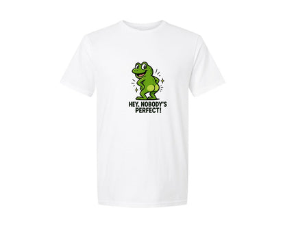 brand:Generic|color:White|Funny Frog Sarcastic Animal Quotes Graphic T-Shirt
