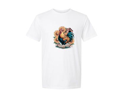 brand:Generic|color:White|Just A Girl Who Loves Chickens 10 Graphic T-Shirt