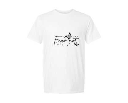 brand:Generic|color:White|Retro Christian Butterfly Jesus Graphic T-Shirt