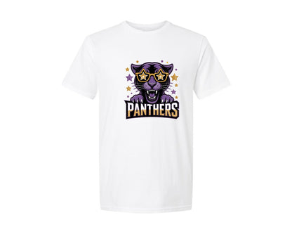 brand:Generic|color:White|Panthers Sport Game Day Graphic T-Shirt