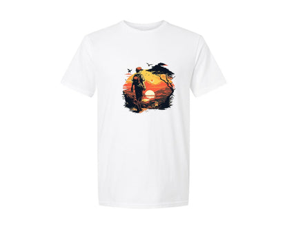 brand:Generic|color:White|Sunsets 25 Graphic T-Shirt