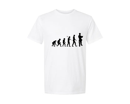brand:Generic|color:White|Engineer Evolution Graphic T-Shirt