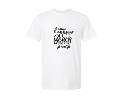 brand:Generic|color:White|Summer Beach Funny Sayings Graphic T-Shirt