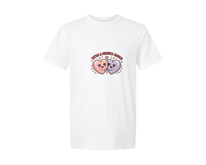 brand:Generic|color:White|Were A Perfect Match 11 Graphic T-Shirt
