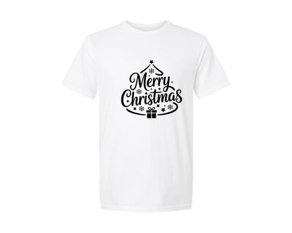 brand:Generic|color:White|Holiday Merry Christmas Design Graphic T-Shirt