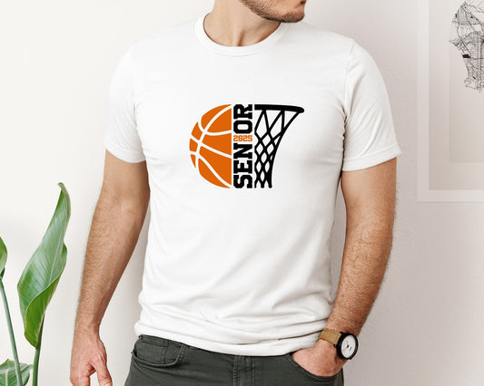 Senior Basketball 2025 Game Day Graphic T-Shirt