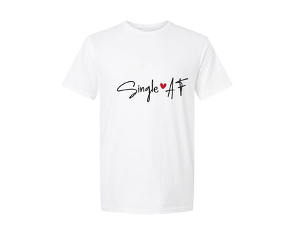 brand:Generic|color:White|Single Af 11 Graphic T-Shirt