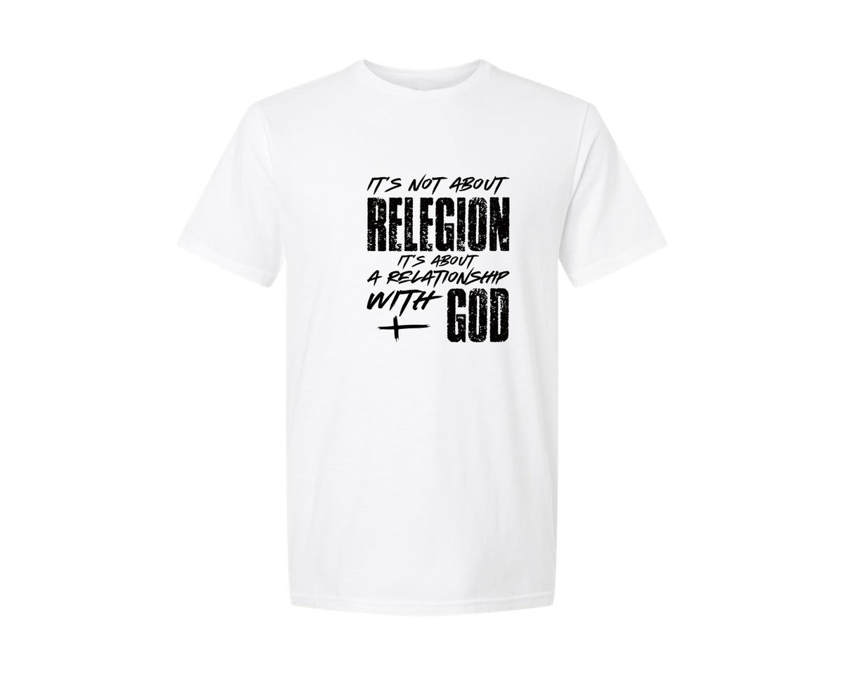brand:Generic|color:White|Christian Religion Bible Quote Graphic T-Shirt