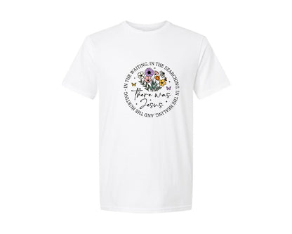 brand:Generic|color:White|There Was Jesus Jesus Christ Graphic T-Shirt