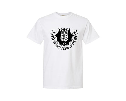 brand:Comfort Colors|color:White|There It Goes My Last Flying Fck 3 Graphic T-Shirt