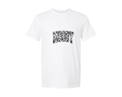 brand:Generic|color:White|Moody Cow Print Graphic T-Shirt