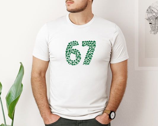 Funny Six Seven St Patricks Day Graphic T-Shirt