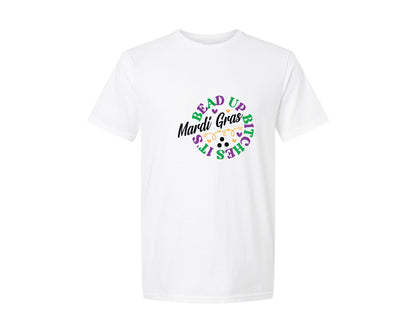 brand:Generic|color:White|Mardi Gras Vol 4 14 Graphic T-Shirt