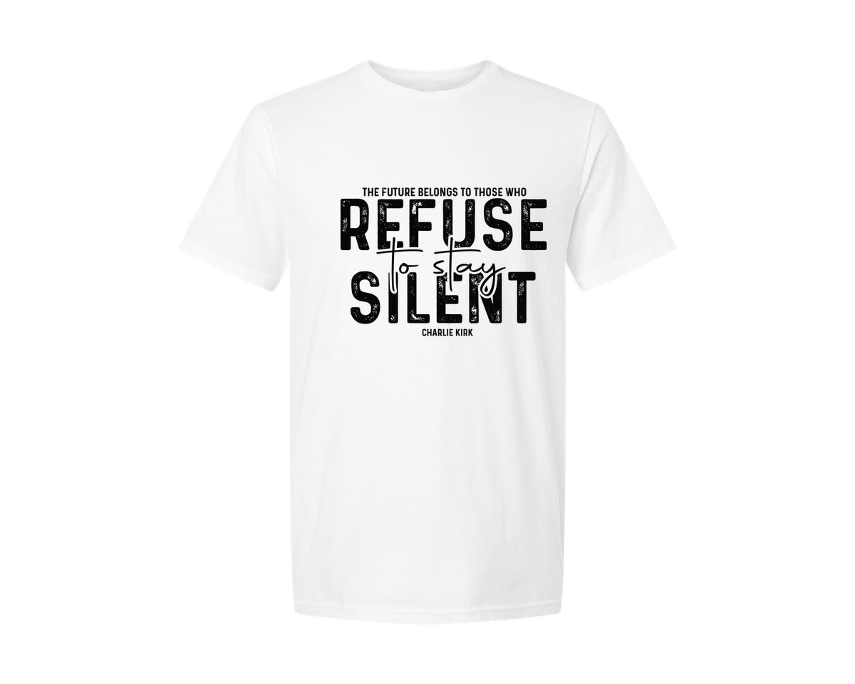 brand:Generic|color:White|Charlie Kirk Quote Political Quote 5 Graphic T-Shirt