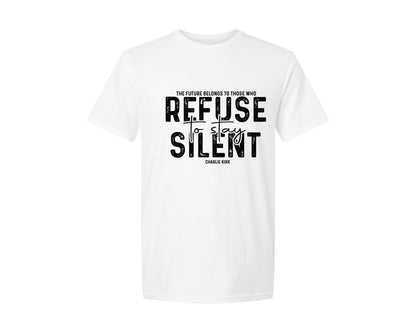 brand:Generic|color:White|Charlie Kirk Quote Political Quote 5 Graphic T-Shirt