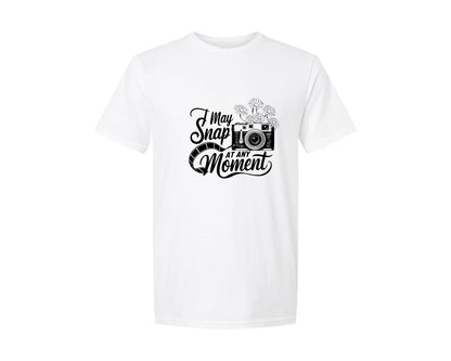 brand:Generic|color:White|I May Snap At Any Moment T Shirt Des Graphic T-Shirt