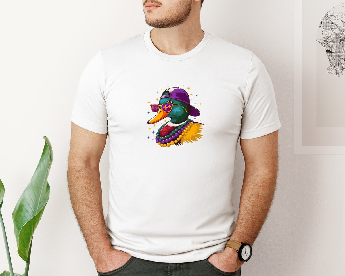 brand:Bella Canvas|color:White|Mardi Gras T Shirt 24 Graphic T-Shirt