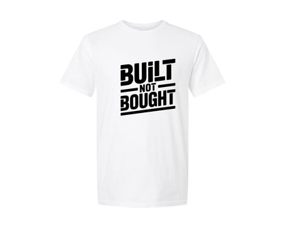 brand:Generic|color:White|Built Not Bought Typography T Shirt Desi 2 Graphic T-Shirt