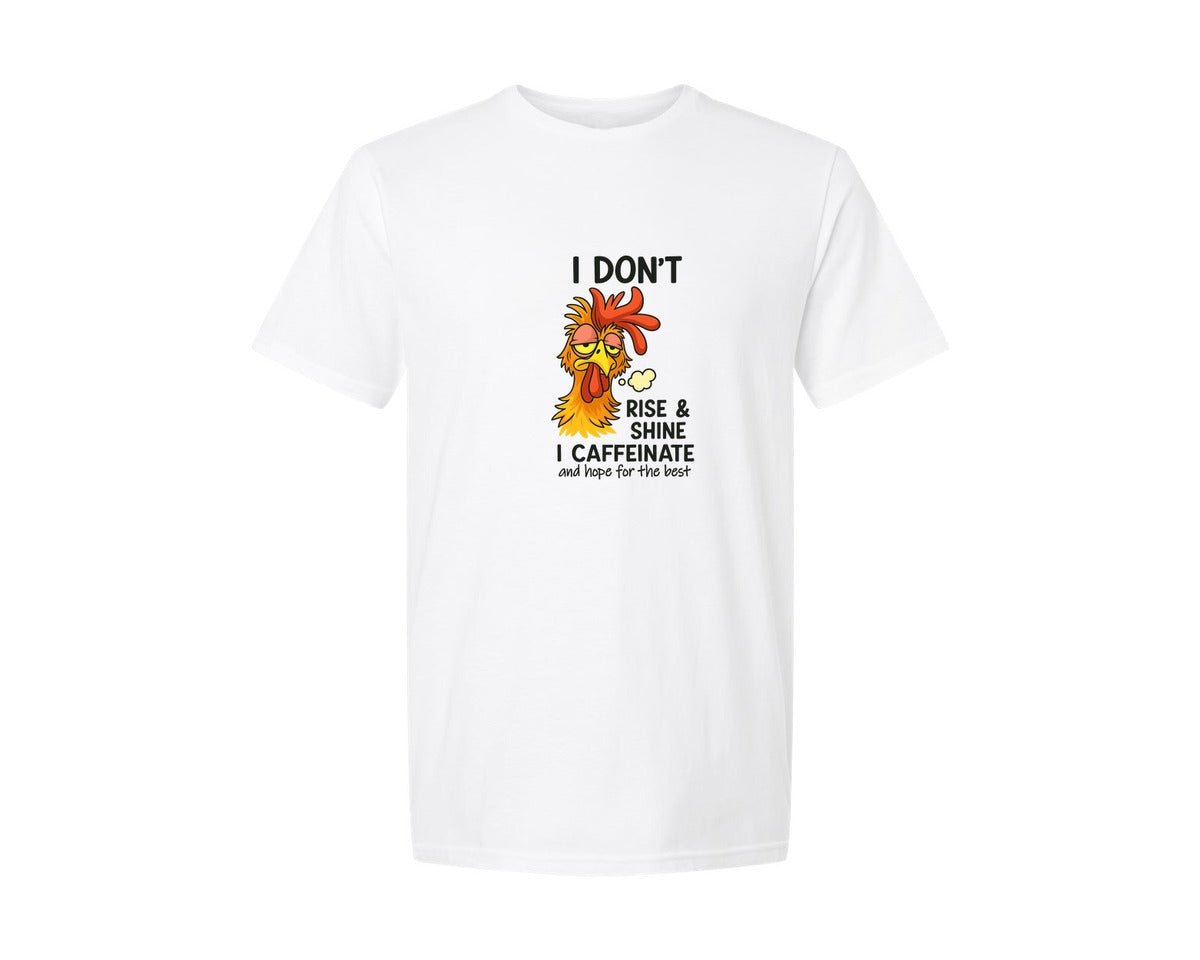 brand:Generic|color:White|Sarcastic Animals T Shirt Designchicken 2 Graphic T-Shirt