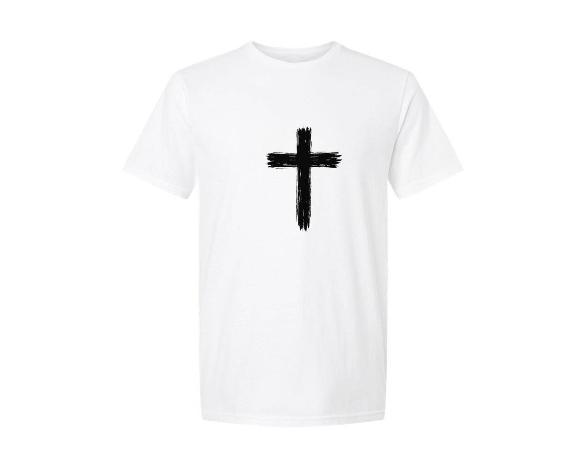 brand:Generic|color:White|Cross 2 Graphic T-Shirt