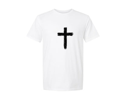 brand:Generic|color:White|Cross 2 Graphic T-Shirt