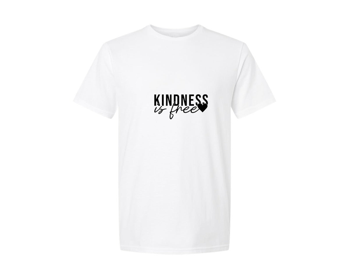 brand:Generic|color:White|Kindness Is Free Sprinkle It Everywhere 48 Graphic T-Shirt