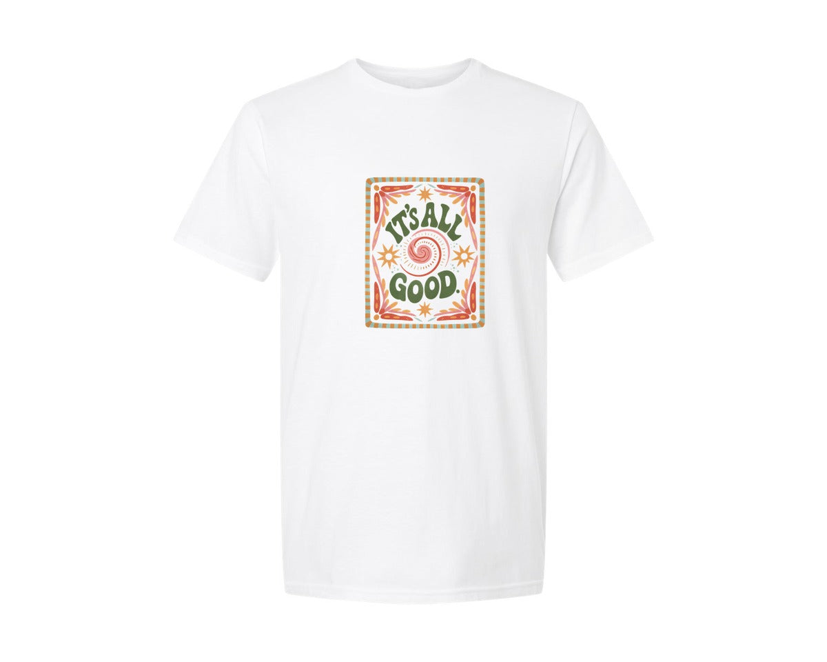 brand:Generic|color:White|Its All Good Graphic T-Shirt
