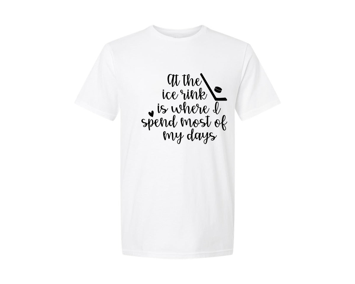 brand:Generic|color:White|Hockey Mom 14 Graphic T-Shirt