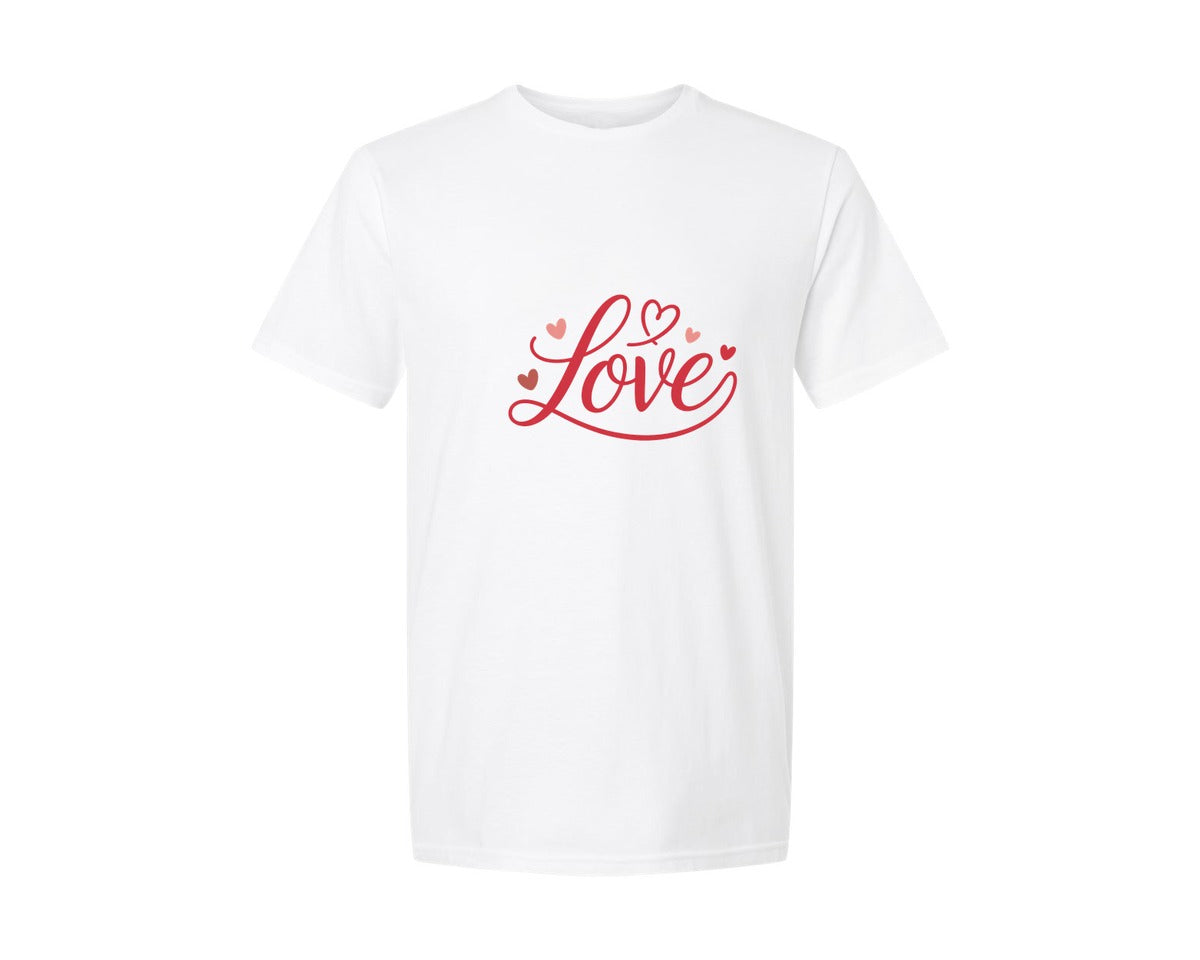 brand:Generic|color:White|Love Valentines Day 8 Graphic T-Shirt