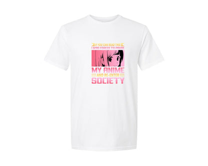 brand:Generic|color:White|Anime T Shirt Design 4 Graphic T-Shirt