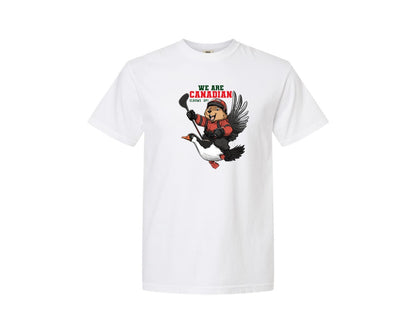 brand:Comfort Colors|color:White|We Are Canada Elbows Up Graphic T-Shirt