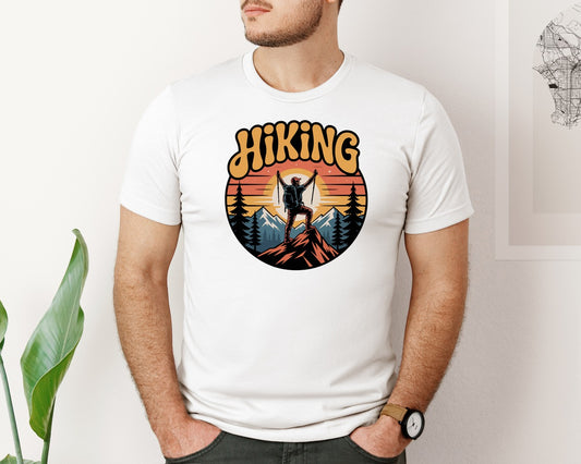 Hike Explore Discover Hiking Bundles Graphic T-Shirt