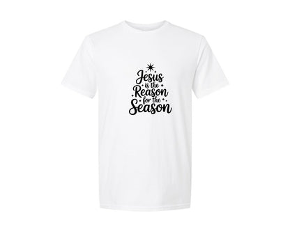 brand:Generic|color:White|Jesus Is The Reason For The Season 404 Graphic T-Shirt