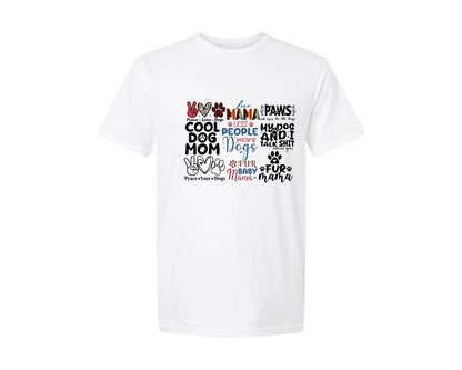 brand:Generic|color:White|Boho Dog 2 Graphic T-Shirt