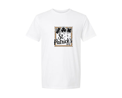 brand:Generic|color:White|Lucky Clover St Patricks Tee Graphic T-Shirt