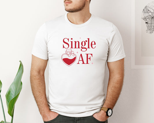 Anti Valentines Day Design Graphic T-Shirt