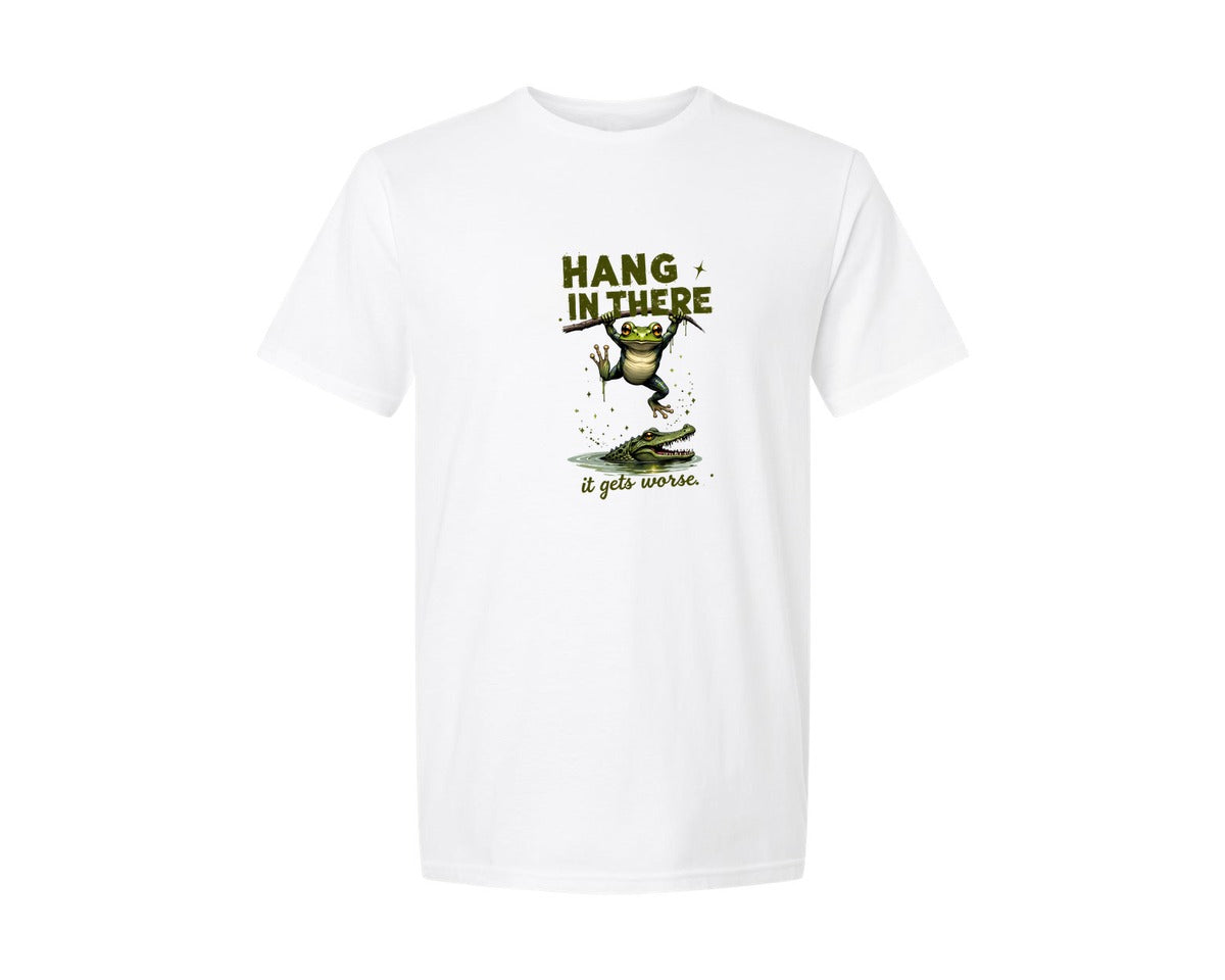 brand:Generic|color:White|Funny Frog Shirt T Shirt Graphic T-Shirt