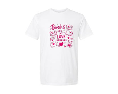 brand:Generic|color:White|Valentine Book Lover Retro Bookworm 2 Graphic T-Shirt