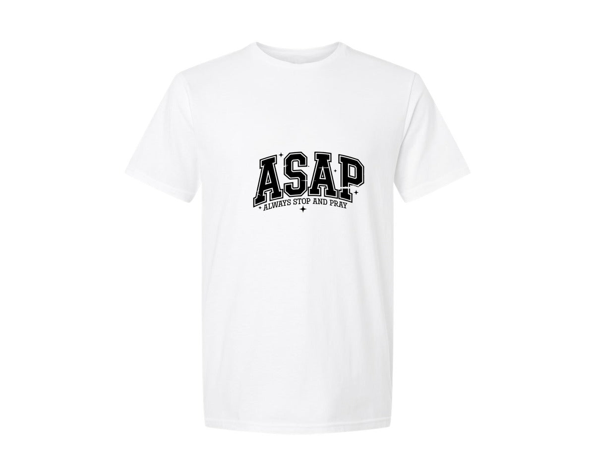 brand:Generic|color:White|Christian Pray Prayer Religious 2 Graphic T-Shirt