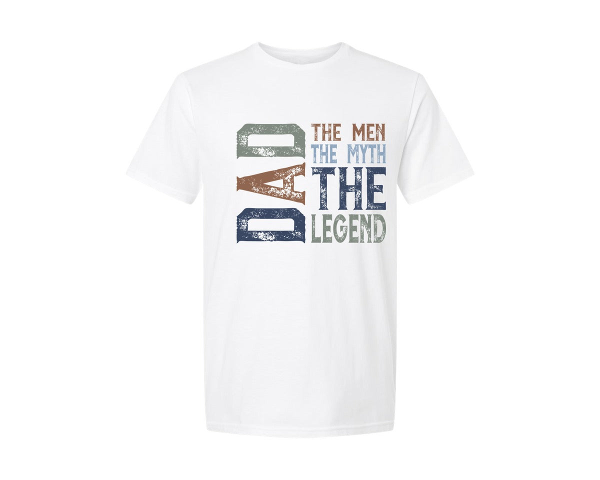 brand:Generic|color:White|Father Best Dad Ever 3 Graphic T-Shirt