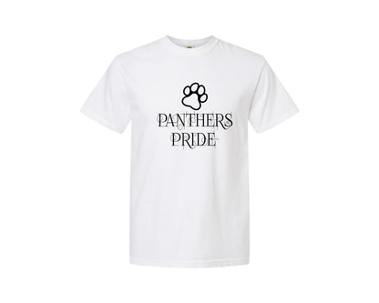 brand:Comfort Colors|color:White|Panthers Pride Vector Design For T Shirt Graphic T-Shirt