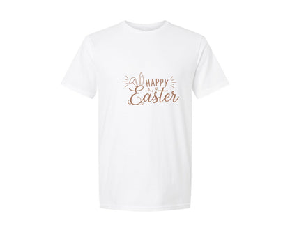 brand:Generic|color:White|Happy Easter Bunny Bunny Ears Graphic T-Shirt