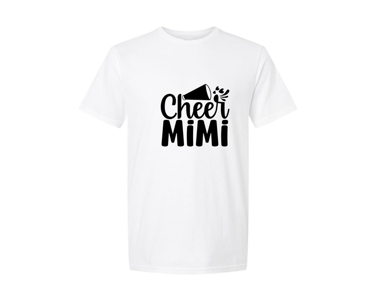 brand:Generic|color:White|Cheer Mimi Graphic T-Shirt