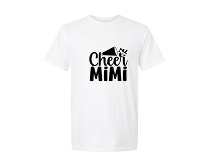 brand:Generic|color:White|Cheer Mimi Graphic T-Shirt