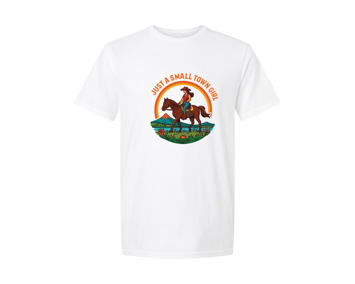 brand:Generic|color:White|Vintage Western Cowgirl 12 Graphic T-Shirt