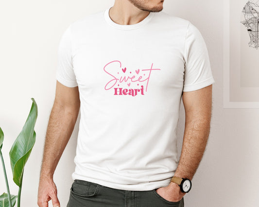 Sweet Heart Retro Valentine 2 Graphic T-Shirt