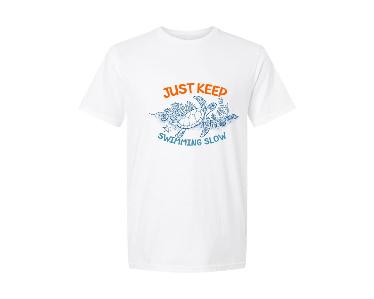brand:Generic|color:White|Summer Beach Vibes Graphic T-Shirt